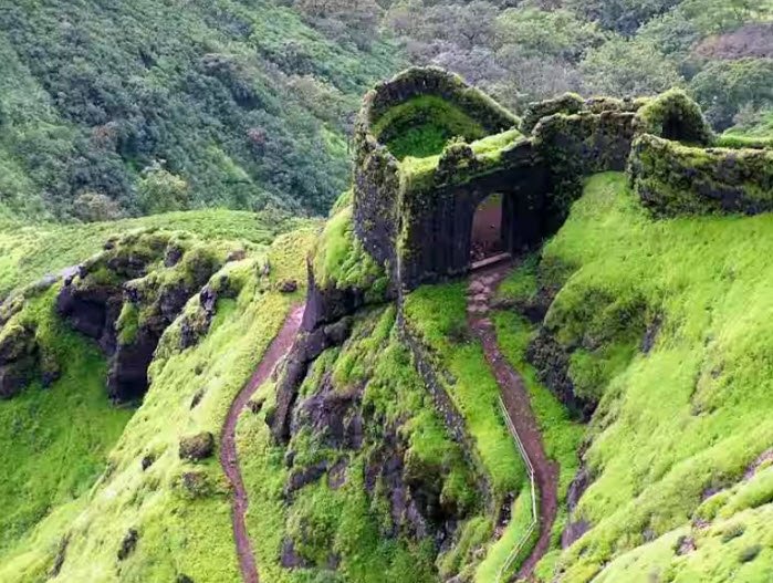 Rajgad Fort, India